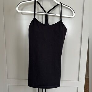 Lululemon Black Razorback Tank